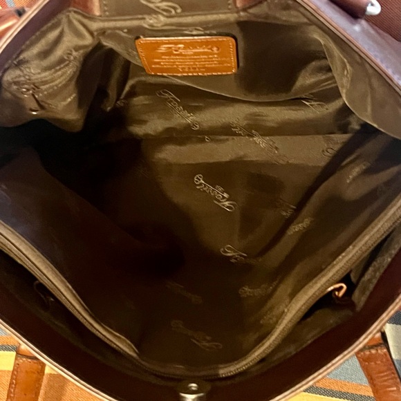 VINTAGE FOSSIL🔑 3pc LEATHER PURSE/WALLET/KEYCHAIN BUNDLE - Picture 10 of 12